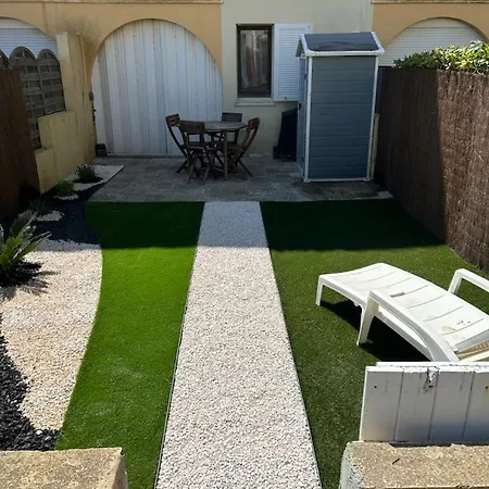 Apartment T2 Avec Son Rez De Jardin De 40 M2 5 Couchages 250m De La Et 15km De L'arena Narbonne-Plage