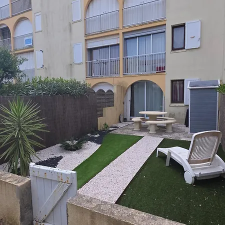 Appartamento T2 Avec Son Rez De Jardin De 40 M2 5 Couchages 250m De La Et 15km De L'arena Narbonne-Plage